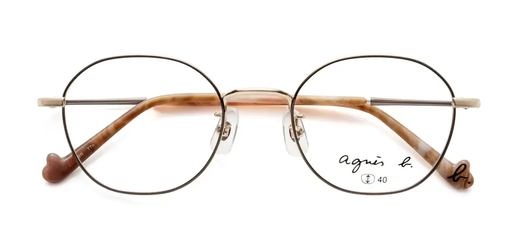 50周年を迎えた『agnès b.（アニエスベー）』のメガネ。リムレスモデルを含む5型15種類が登場 画像 15