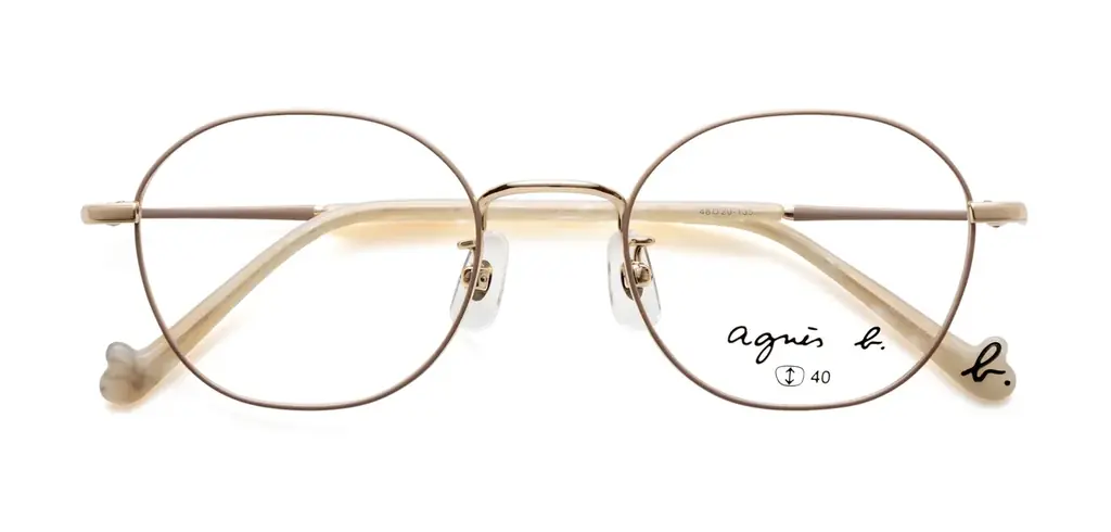 50周年を迎えた『agnès b.（アニエスベー）』のメガネ。リムレスモデルを含む5型15種類が登場 画像 16
