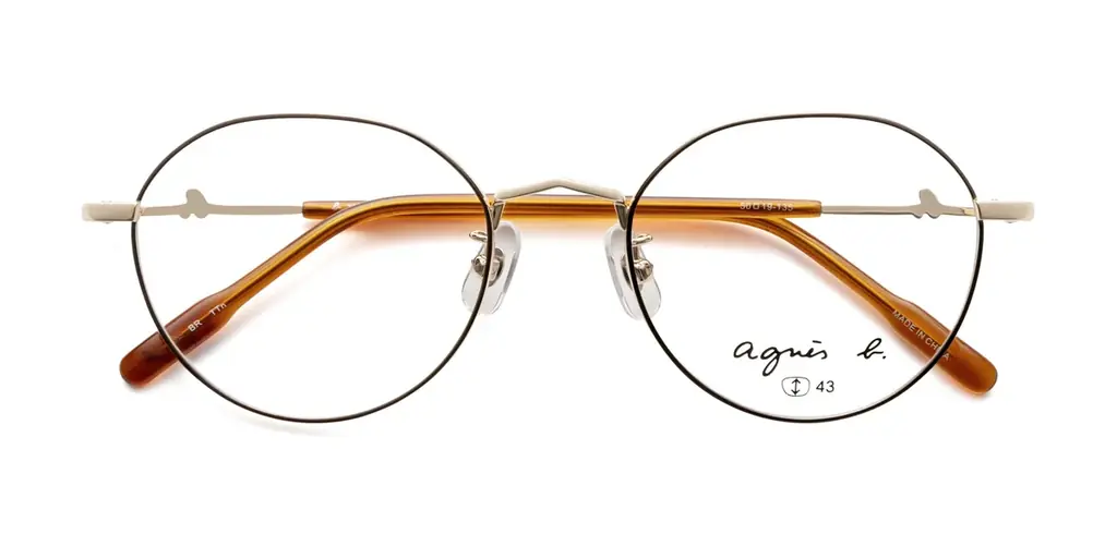 50周年を迎えた『agnès b.（アニエスベー）』のメガネ。リムレスモデルを含む5型15種類が登場 画像 17