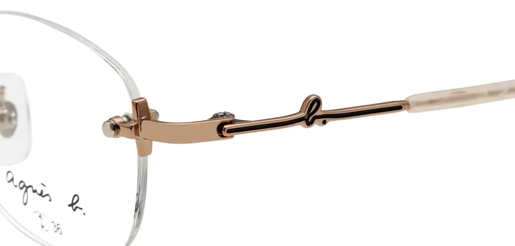 50周年を迎えた『agnès b.（アニエスベー）』のメガネ。リムレスモデルを含む5型15種類が登場 画像 3