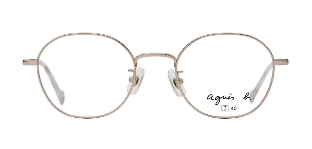 50周年を迎えた『agnès b.（アニエスベー）』のメガネ。リムレスモデルを含む5型15種類が登場 画像 5
