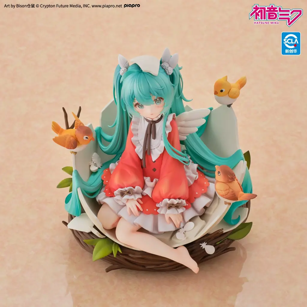 オリジナルコンセプトの『初音ミク　小鳥Ver.』が 1/7スケールフィギュアに！ 画像 15