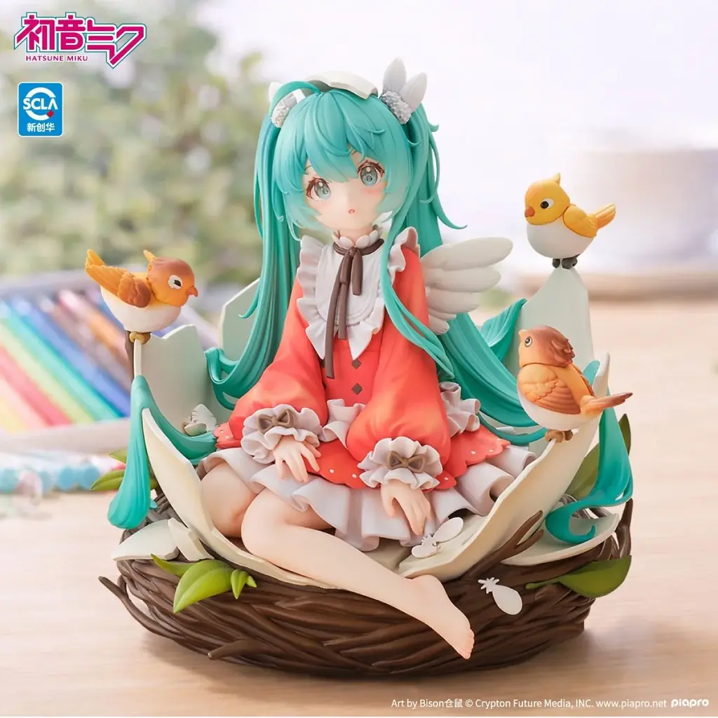 オリジナルコンセプトの『初音ミク　小鳥Ver.』が 1/7スケールフィギュアに！ 画像 24