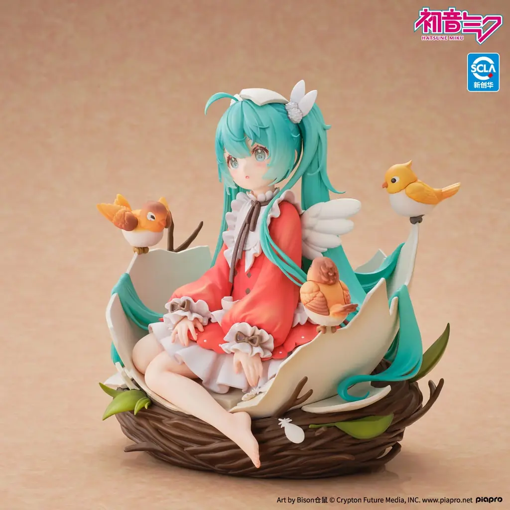 オリジナルコンセプトの『初音ミク　小鳥Ver.』が 1/7スケールフィギュアに！ 画像 5