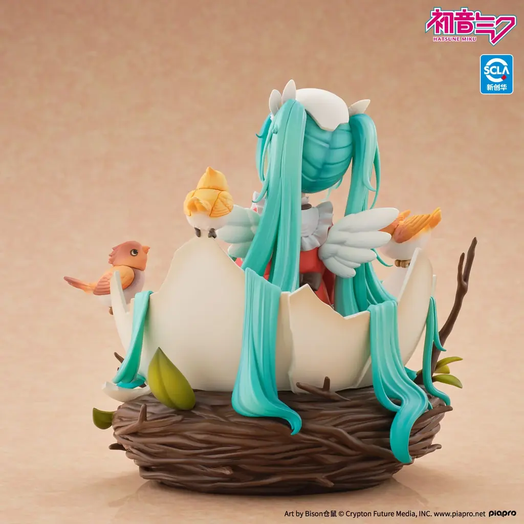 オリジナルコンセプトの『初音ミク　小鳥Ver.』が 1/7スケールフィギュアに！ 画像 6
