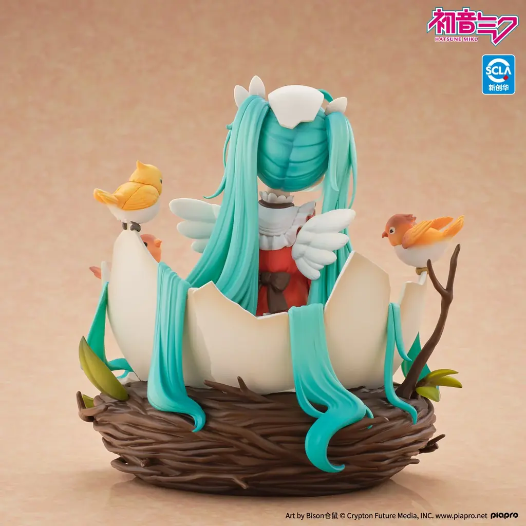 オリジナルコンセプトの『初音ミク　小鳥Ver.』が 1/7スケールフィギュアに！ 画像 7