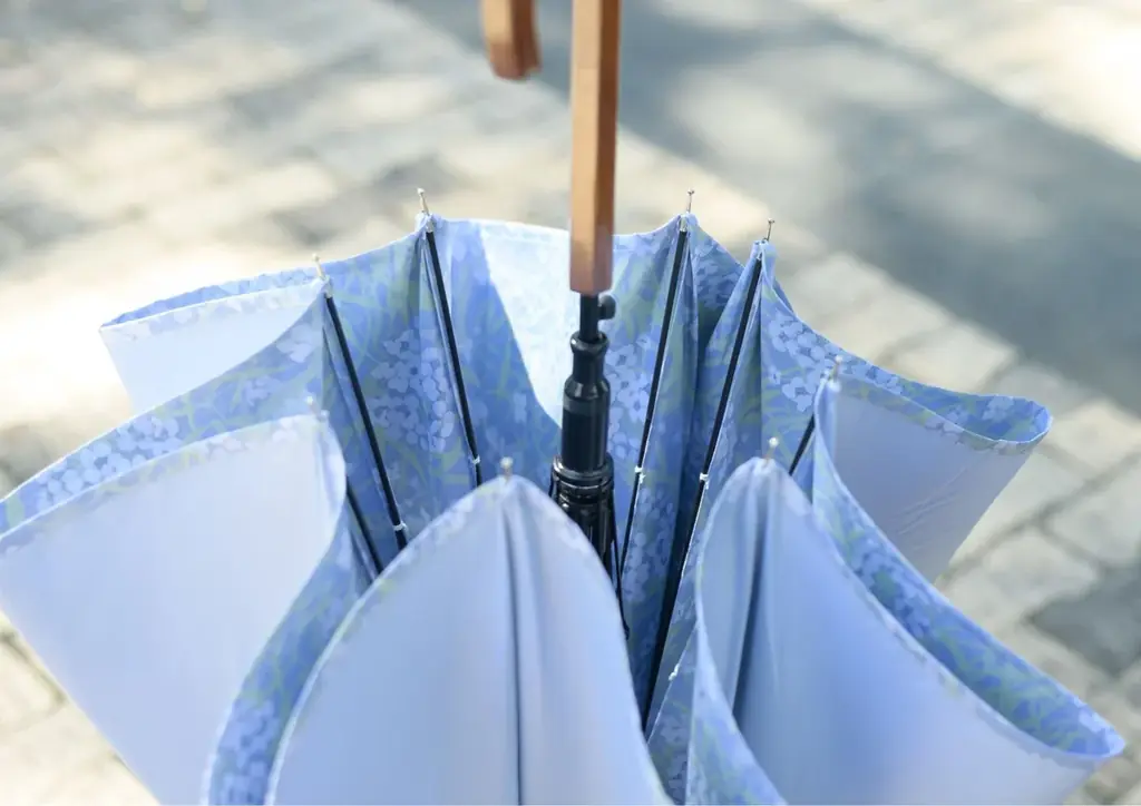 “内側の黒”をなくした晴雨兼用傘─傘をひらけば、水彩画のフラワーガーデンが広がる。創業107年の老舗・藤田屋から新ブランド「Miorium（ミオリウム）」誕生 画像 6