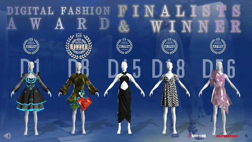 GARDEと東京モード学園が産学連携 学生デザインを「フォートナイト」に実装 「DIGITAL FASHION AWARD」最優秀作品を発表 画像 1