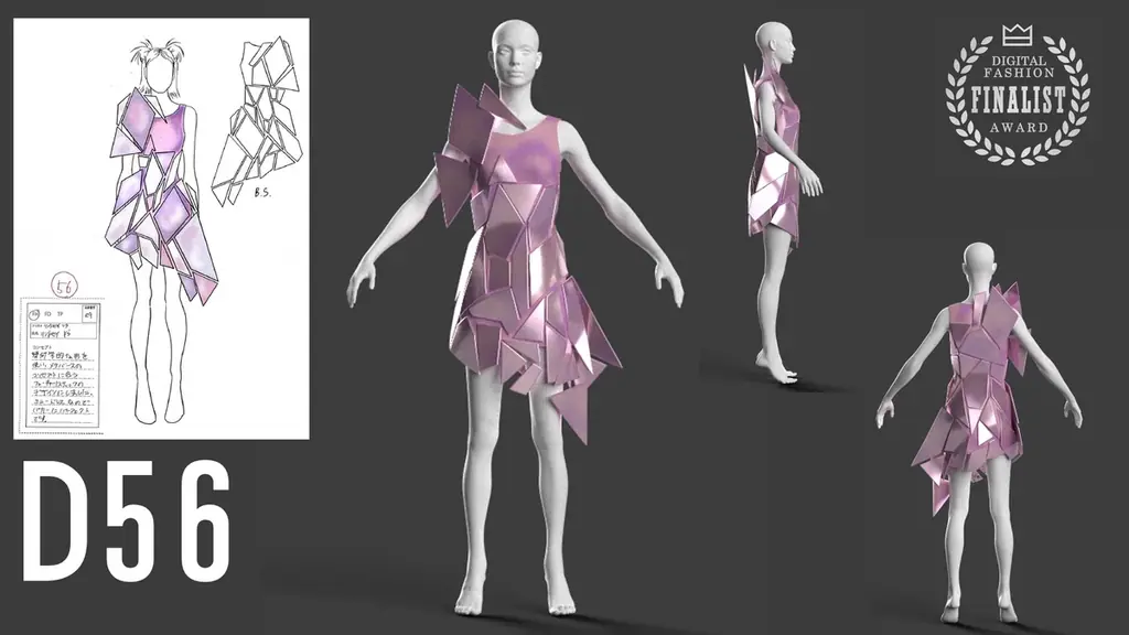 GARDEと東京モード学園が産学連携 学生デザインを「フォートナイト」に実装 「DIGITAL FASHION AWARD」最優秀作品を発表 画像 8