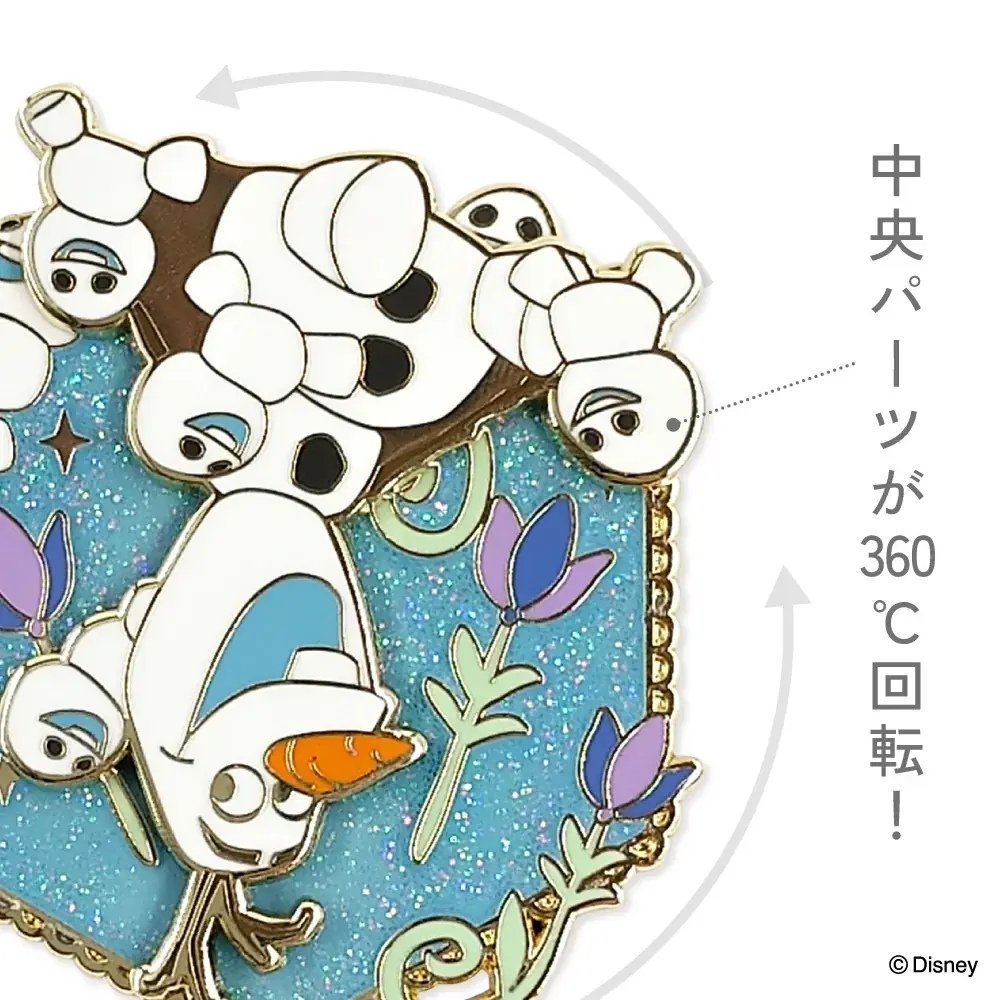 【新発売】ディズニーやピクサーの物語をイメージしたビッグサイズの「コレクションピンバッジ」第9弾が4月上旬より発売決定 画像 4