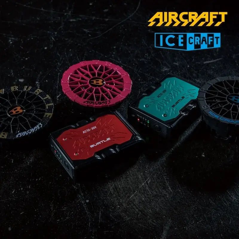 ワークウェア【BURTLE】とフィッシングブランド【DRESS】がコラボ。“釣りに向けた”ファン付きウェア この夏、誕生。AIRCRAFT史上最強クラス毎秒120Lの風を纏う新世代フィッシングウェア 画像 3