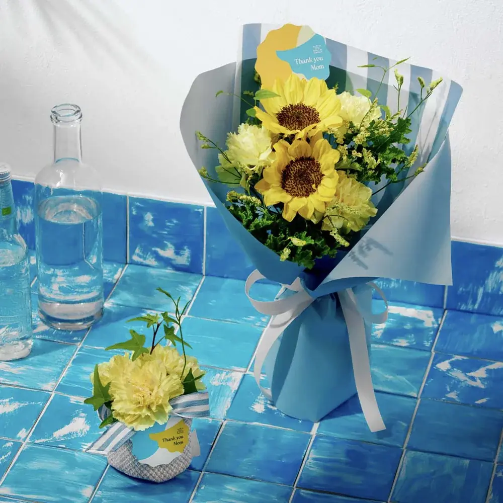 コンセプトは「お母さんのちょっとした特別な時間」。リゾート気分を贈る、青山フラワーマーケットの母の日。 画像 5