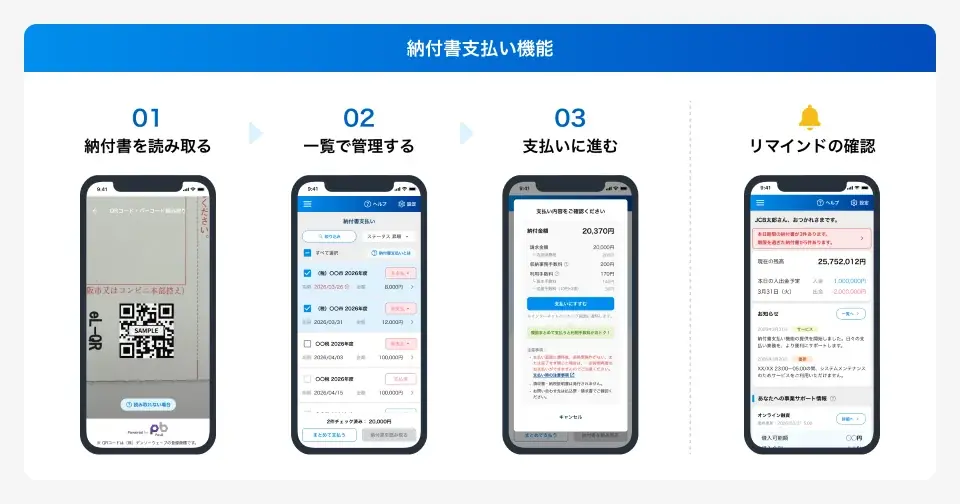 JCB、「Cashmap」で税金・公共料金等支払い業務DXソリューション「PayB for Business」の提供を開始 画像 2