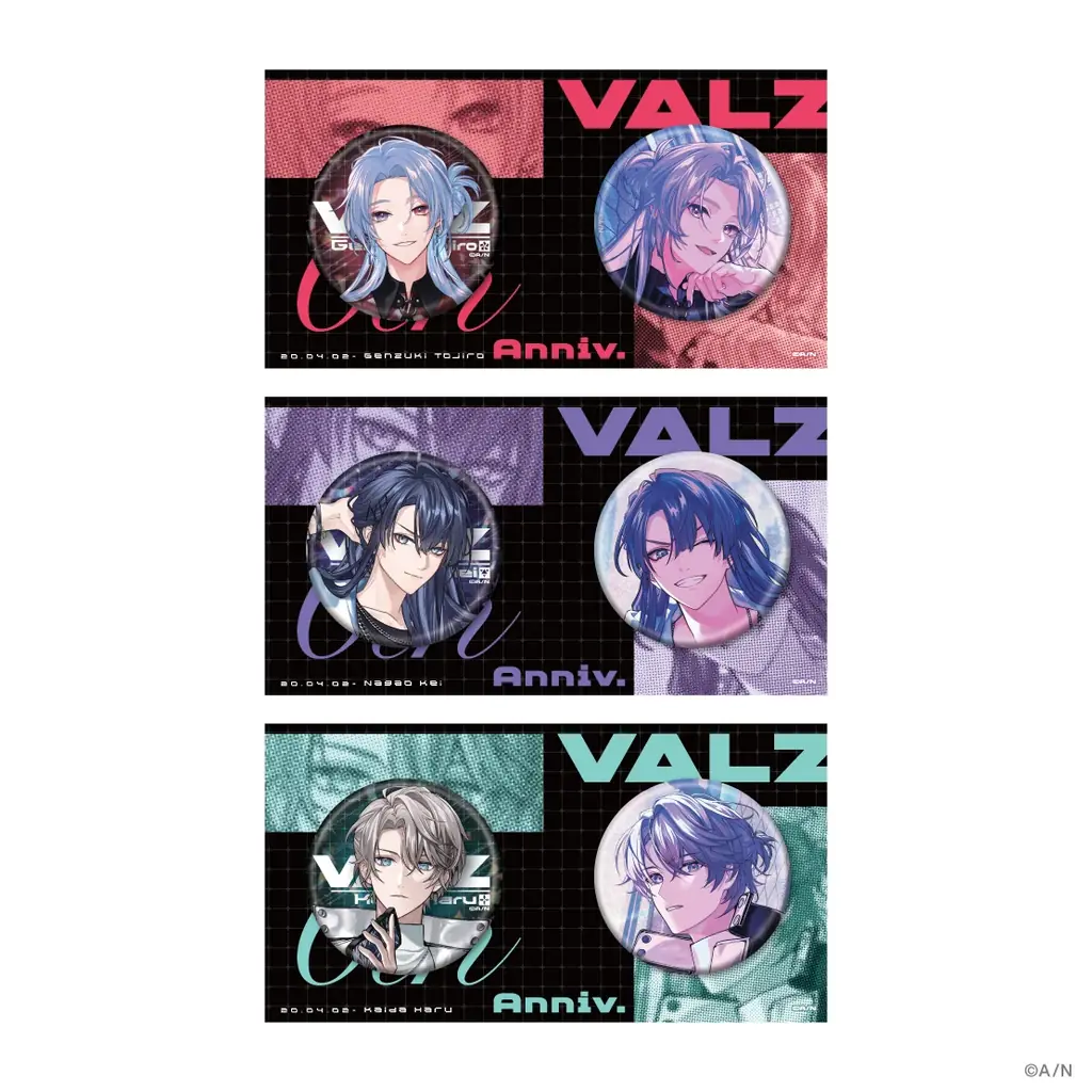 にじさんじから「VΔLZ 6th Anniversary」グッズが登場！2026年4月2日(木)18時から販売開始！ 画像 5
