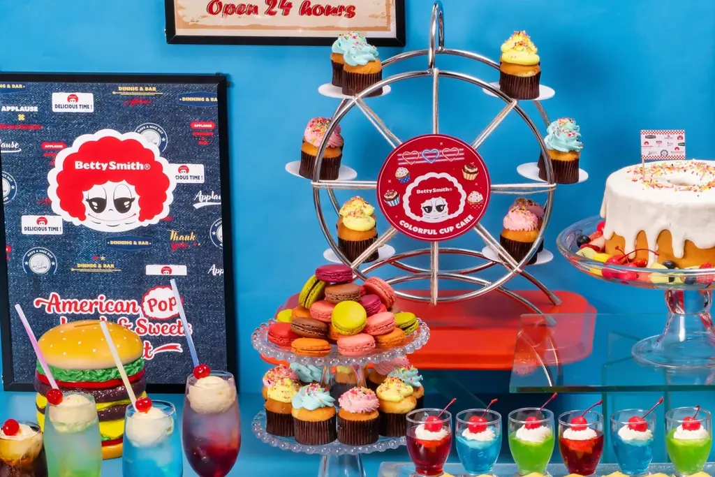 【ホテルグランヴィア岡山】岡山県のジーンズメーカー「ベティスミス」による装飾協力『AMERICAN POP LUNCH & SWEETS BUFFET』開催 画像 10