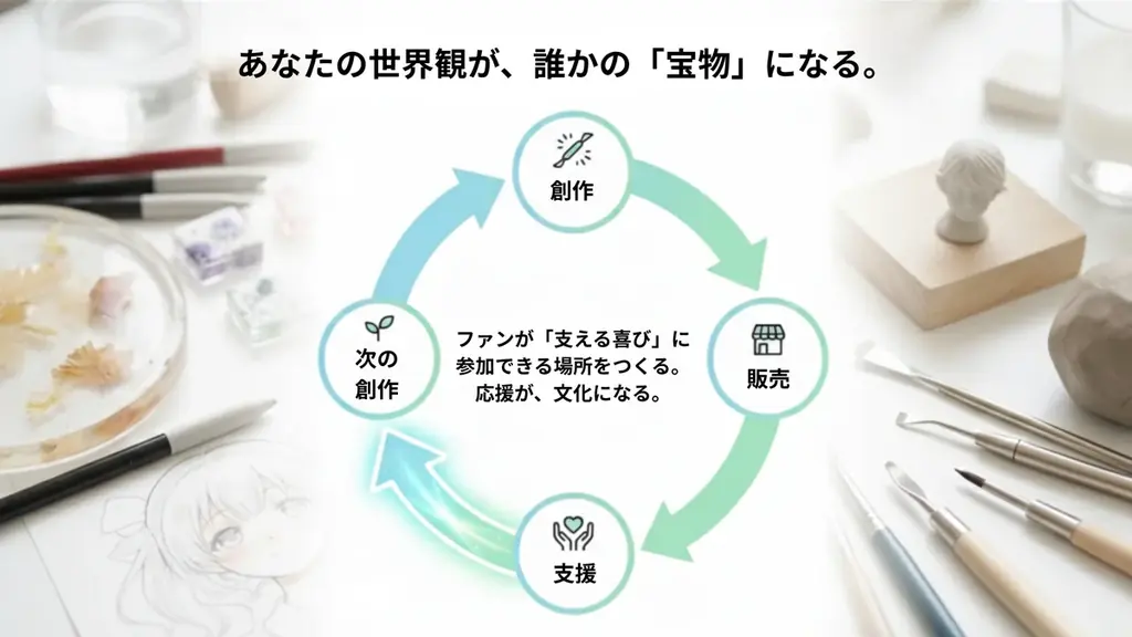 総フォロワー15万人のクリエイター陣が参加！「推しのフィギュアを、手元に。」栃木発クリエイター支援プラットフォーム「URUWA」が正式リリース。 画像 4