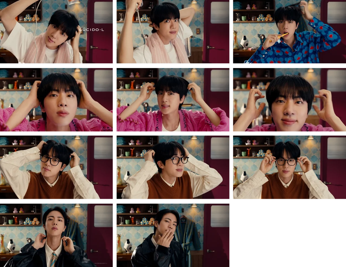 「ルシードエル」Re:(アールイー)シリーズに引き続き、アルガンリッチオイルシリーズでもBTS JinさんがCMに出演！新CMを4月1日(水)よりWEB上で配信、4月23日(木)より地上波で放送開始！ 画像 12