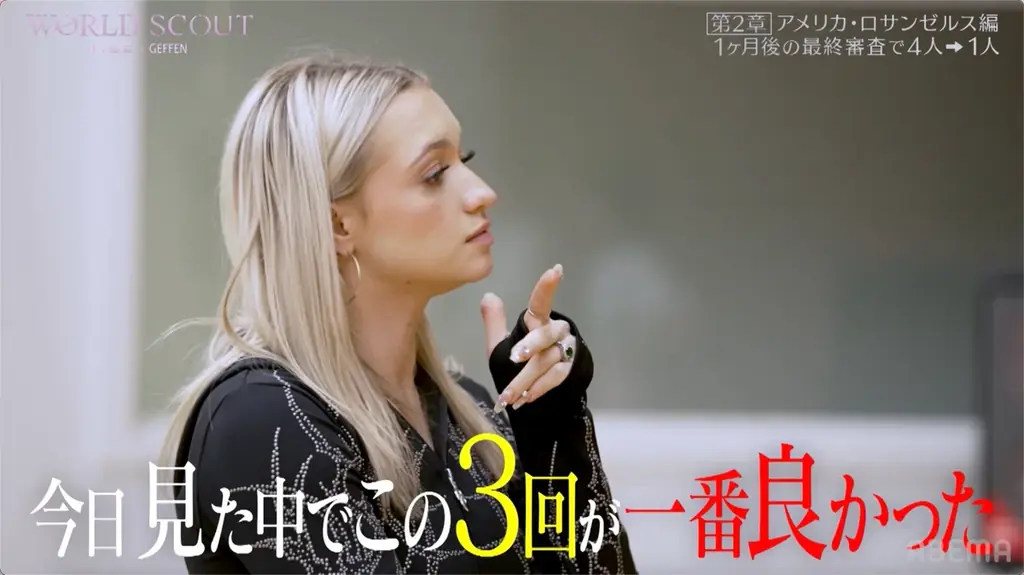 【ABEMA】波乱だらけのアメリカ編が開幕！ILLIT・IROHA、過酷な練習の日々を振り返る「泣いて過呼吸になりそうにながら…」 ｜『WORLD SCOUT: THE FINAL PIECE』#6 画像 14
