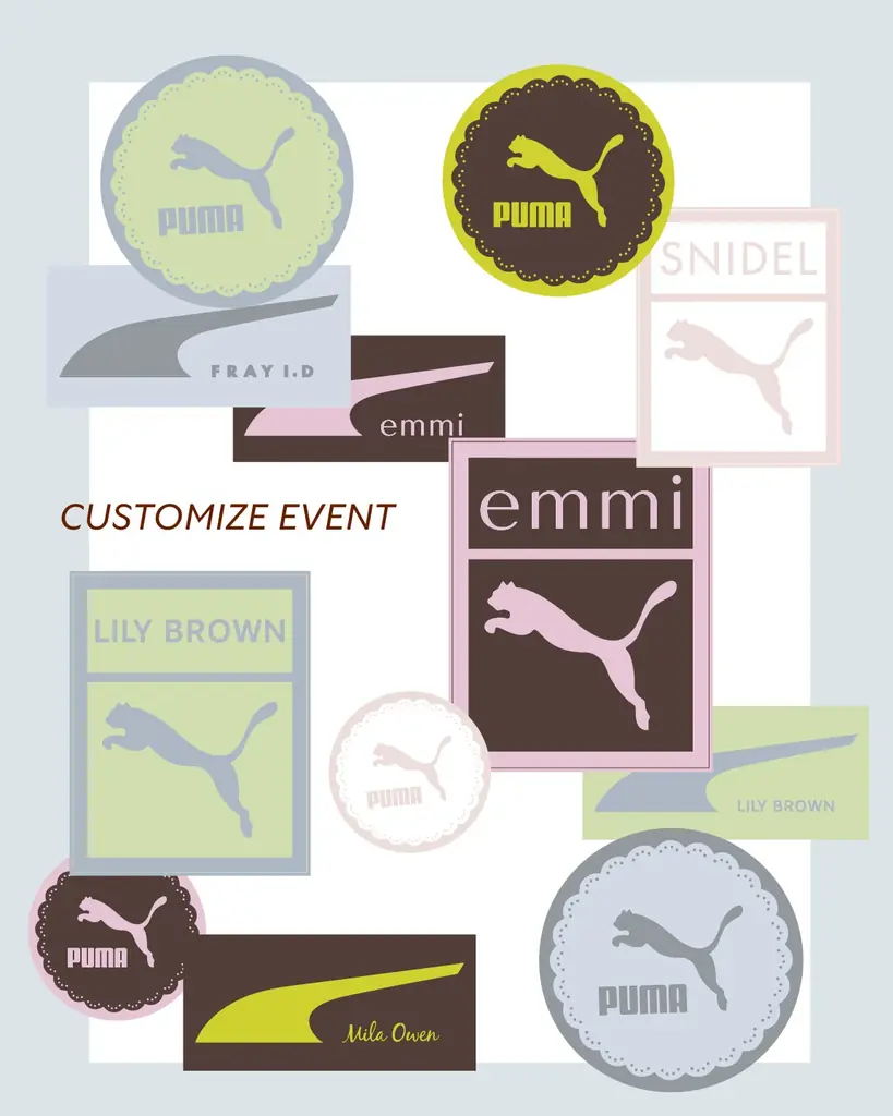 【emmi×PUMA】ロープロファイルの新アイコン”H-STREET”を初別注　ブラウンに淡いピンクを掛け合わせスポーティさにフェミニンなエッセンスを感じる一足に 画像 25