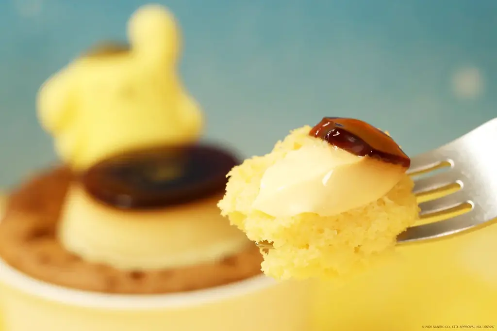 【デビュー30周年をお祝い！】「パステル」×「ポムポムプリン」の人気コラボから、遊べる“すごろくゲーム”パッケージのシフォンケーキを新発売！ふわふわ食感＆まろやかなプリンを楽しめる新作コラボスイーツ！ 画像 4