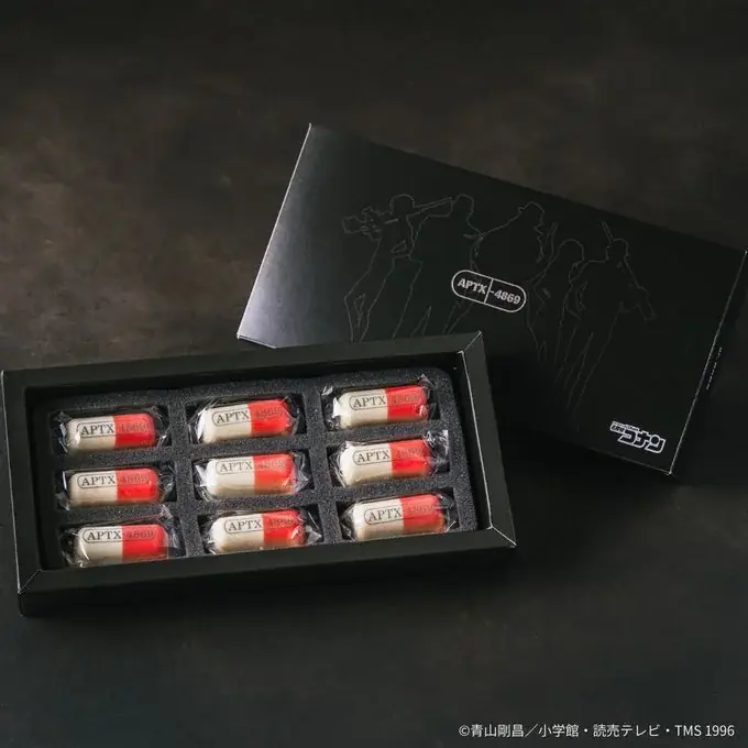 食べても小さくならない「APTX-4869」?『名探偵コナン』コラボチョコ、Cake.jpから発売中〜『名探偵コナン』の重要アイテムを商品化〜 画像 2
