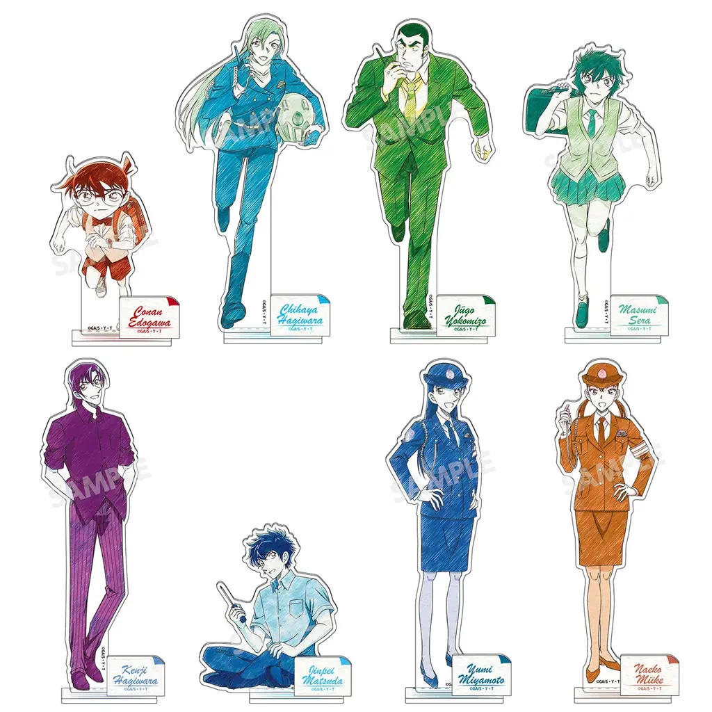 【名探偵コナン】水彩鉛筆の繊細なタッチが美しいペンシルアートシリーズより、缶バッジコレクションVol.8、アクリルスタンドコレクションVol.10など6アイテムの発売が決定！本日よりご予約受付開始！ 画像 4