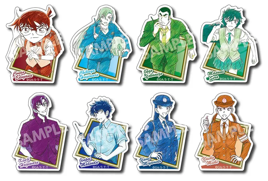 【名探偵コナン】水彩鉛筆の繊細なタッチが美しいペンシルアートシリーズより、缶バッジコレクションVol.8、アクリルスタンドコレクションVol.10など6アイテムの発売が決定！本日よりご予約受付開始！ 画像 6