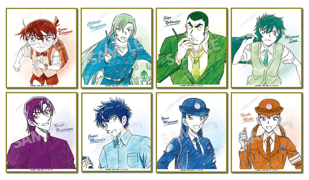 【名探偵コナン】水彩鉛筆の繊細なタッチが美しいペンシルアートシリーズより、缶バッジコレクションVol.8、アクリルスタンドコレクションVol.10など6アイテムの発売が決定！本日よりご予約受付開始！ 画像 8