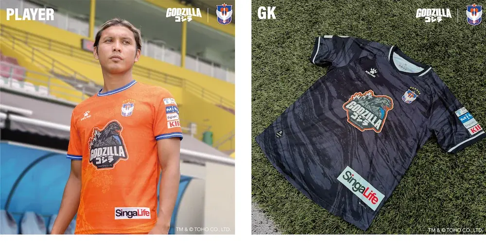 “Godzilla Edition” ユニフォーム 選手着用ビジュアルを公開。 画像 2