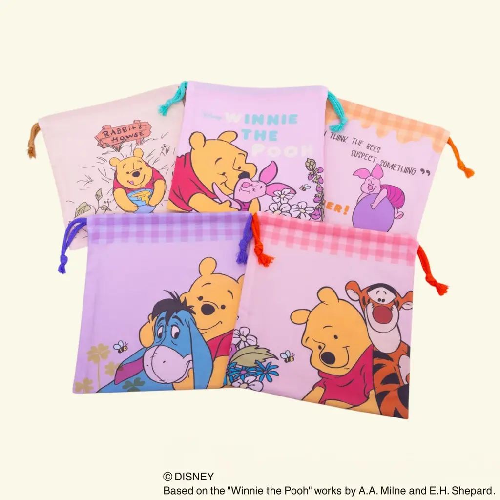 【くまのプーさん】何が出るかはお楽しみ！中身が分からないワクワク感が楽しめるミステリーボックス仕様の竹箸＆ランチ巾着がスケーターより新登場 画像 8