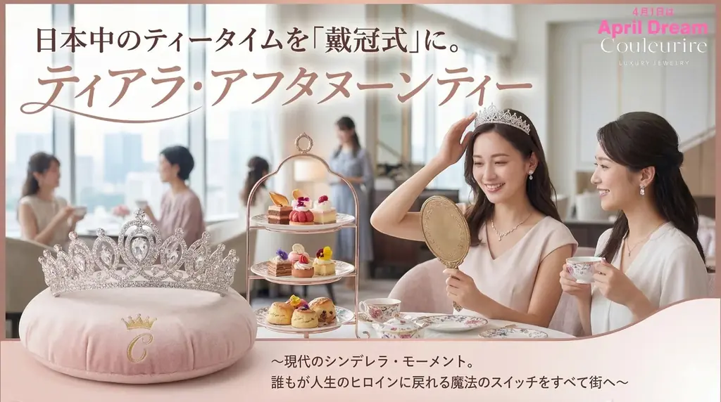 6月1日から全国展開へ｜ティアラ・アフタヌーンティー