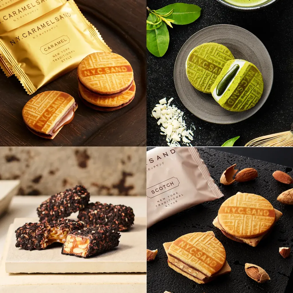 『N.Y.C.SAND』が大丸福岡天神店に期間限定で出店！期間限定商品の「N.Y.抹茶キャラメルサンド」を販売します。 画像 4