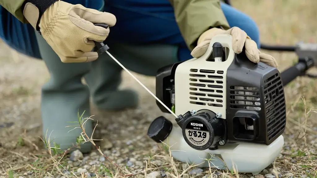 エンジン刈払機へ工進が初参入、新開発の ”かるスタ” エンジン搭載で軽々スタートを実現 画像 3