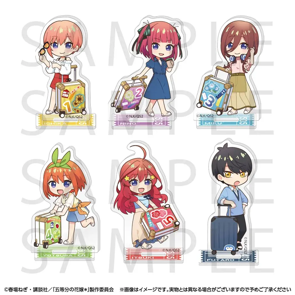 JR東海「推し旅」× TVスペシャルアニメ「五等分の花嫁＊」の実施とコラボを記念したオリジナルグッズの発売が決定 画像 5