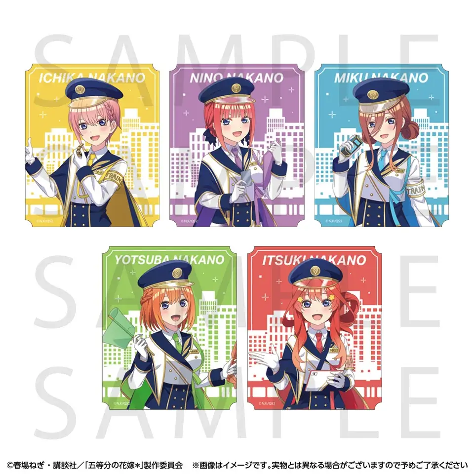 JR東海「推し旅」× TVスペシャルアニメ「五等分の花嫁＊」の実施とコラボを記念したオリジナルグッズの発売が決定 画像 7