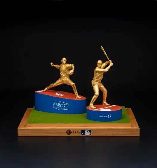 【日本橋高島屋】大谷翔平選手の等身大黄金像 二刀流が揃って登場、二体あわせた参考価格は1億1,000万円！「大黄金展」4月8日（水）より開催! 画像 5