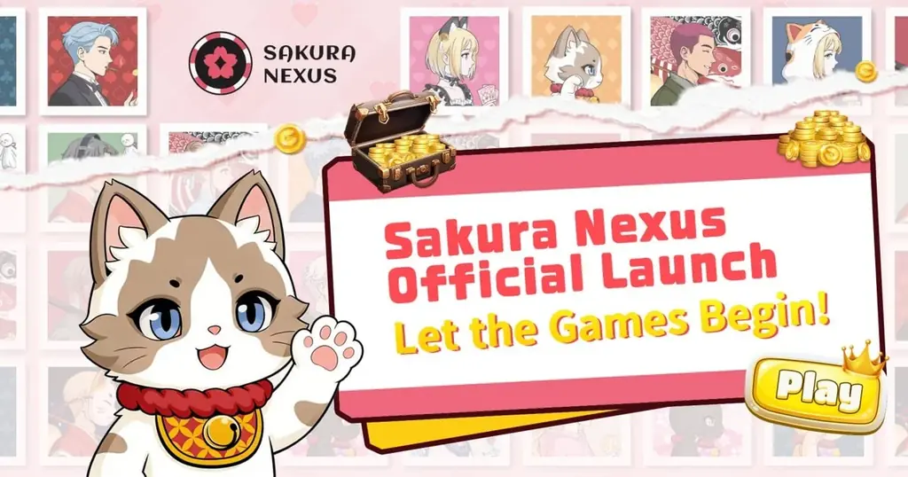 Sakura Nexus、4月22日に正式リリース！クリプトカード無料配布キャンペーン開催！ 画像 1