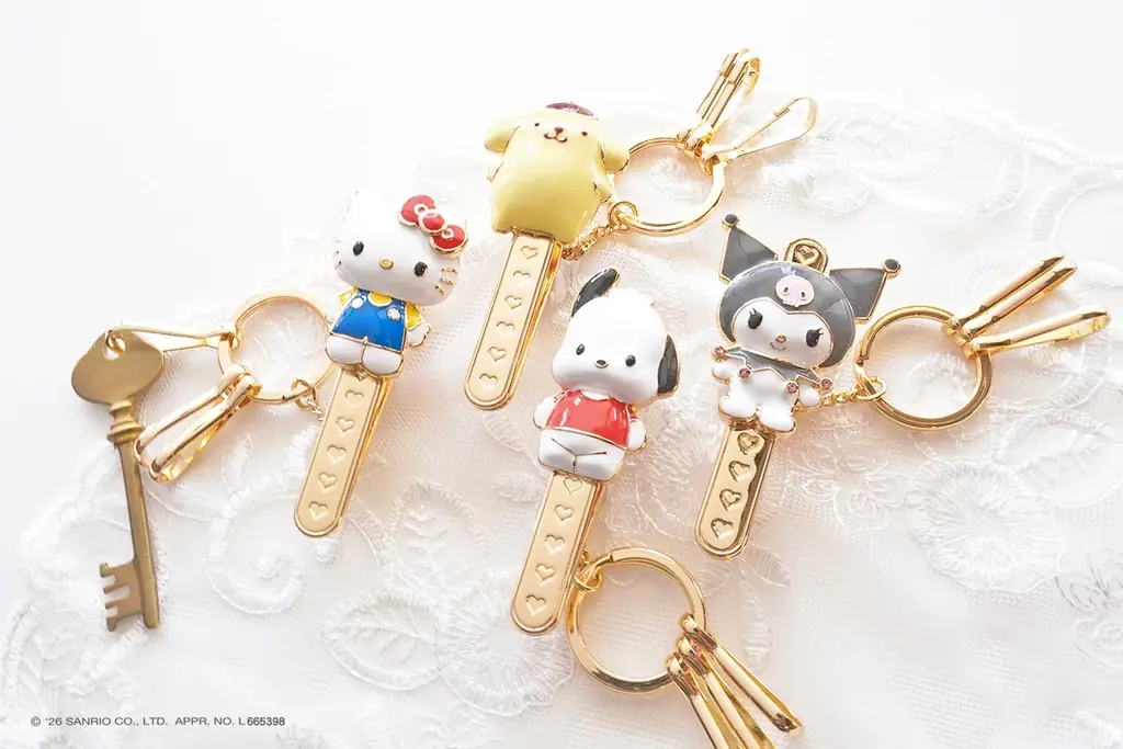 【おとなのサンリオ】バッグの中の小さな相棒。カギがすぐに見つかるサンリオのキーホルダーが新登場！ 画像 3