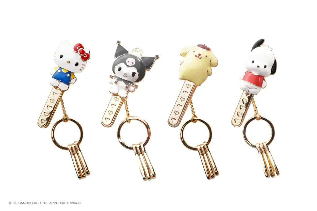 【おとなのサンリオ】バッグの中の小さな相棒。カギがすぐに見つかるサンリオのキーホルダーが新登場！ 画像 6