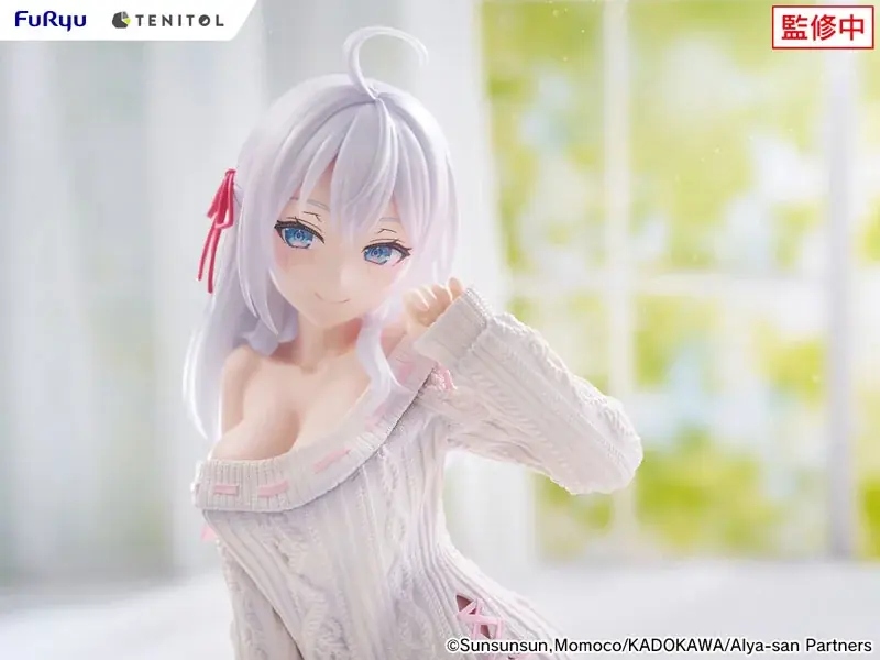 TVアニメ『時々ボソッとロシア語でデレる隣のアーリャさん』より、オリジナルイラストをもとにした「アーリャ ニットver.」が立体化。 画像 8