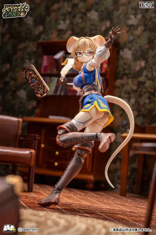 オリジナルの可動フィギュアシリーズ『ミスティックランド』に、ネズミの少女研究員「マーガレット」がラインナップ。 画像 10