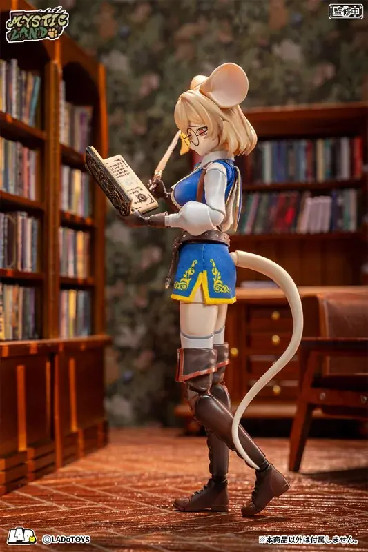 オリジナルの可動フィギュアシリーズ『ミスティックランド』に、ネズミの少女研究員「マーガレット」がラインナップ。 画像 11