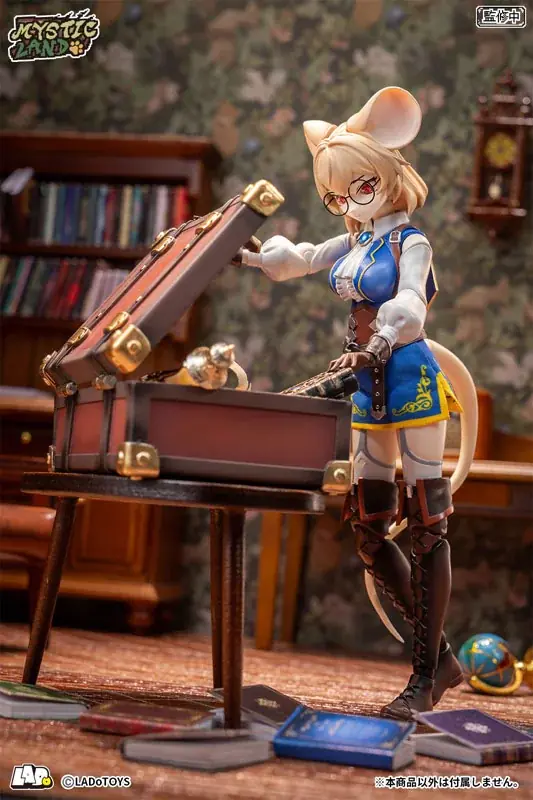 オリジナルの可動フィギュアシリーズ『ミスティックランド』に、ネズミの少女研究員「マーガレット」がラインナップ。 画像 12