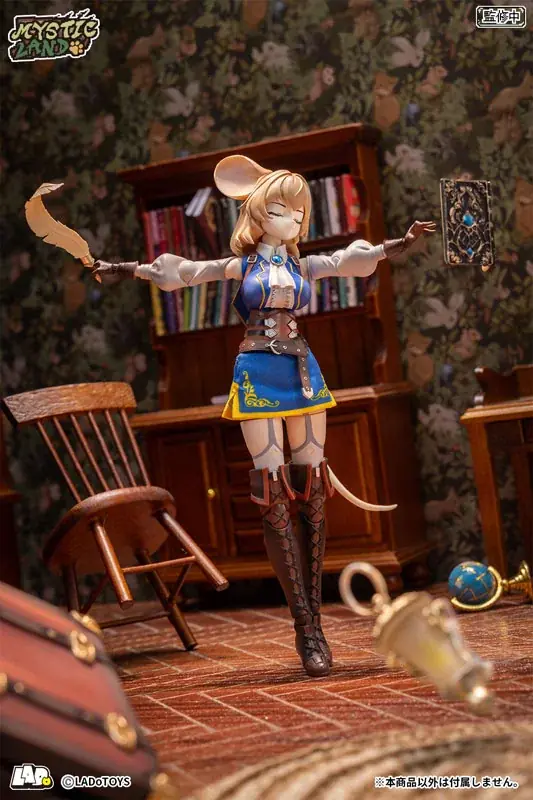 オリジナルの可動フィギュアシリーズ『ミスティックランド』に、ネズミの少女研究員「マーガレット」がラインナップ。 画像 13