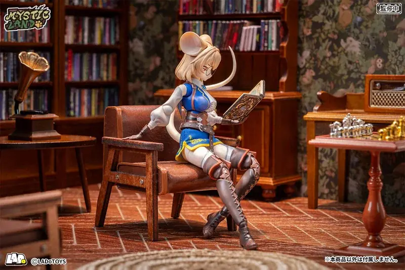 オリジナルの可動フィギュアシリーズ『ミスティックランド』に、ネズミの少女研究員「マーガレット」がラインナップ。 画像 16