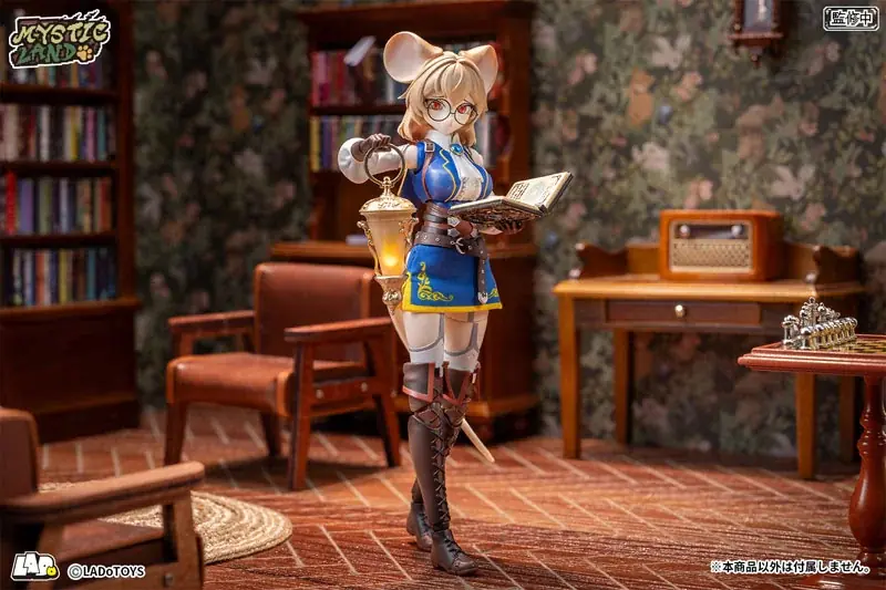 オリジナルの可動フィギュアシリーズ『ミスティックランド』に、ネズミの少女研究員「マーガレット」がラインナップ。 画像 17