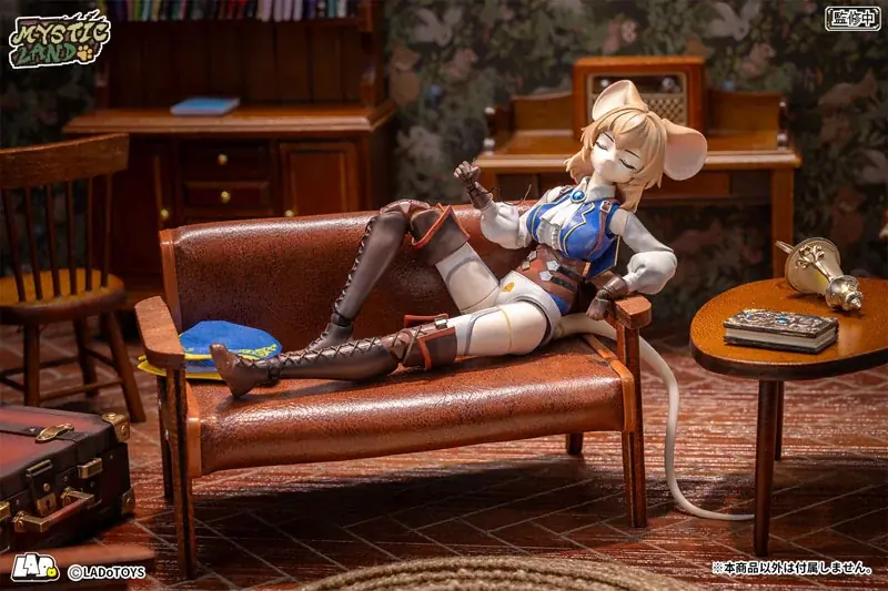 オリジナルの可動フィギュアシリーズ『ミスティックランド』に、ネズミの少女研究員「マーガレット」がラインナップ。 画像 18