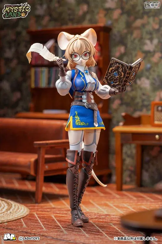オリジナルの可動フィギュアシリーズ『ミスティックランド』に、ネズミの少女研究員「マーガレット」がラインナップ。 画像 8