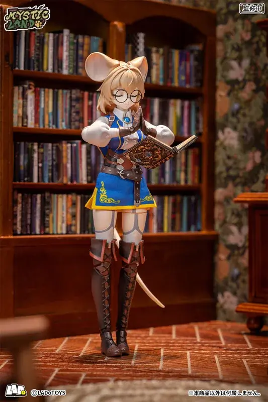 オリジナルの可動フィギュアシリーズ『ミスティックランド』に、ネズミの少女研究員「マーガレット」がラインナップ。 画像 9