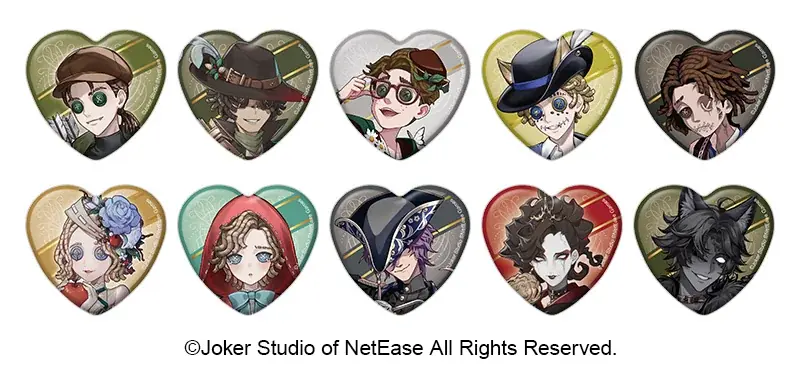 『Identity V』から描き起こしイラストを使用したグッズが、アニメイトで6月13日発売！　さらに、店舗と通販で異なる特典がもらえるフェアも開催!! 画像 3